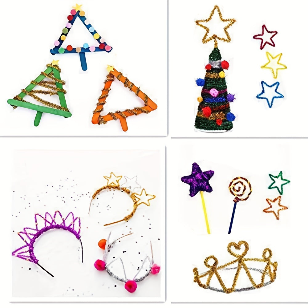 200pcs Twist Stick Hair Strip Pipe Cleaner