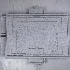 6-in-1 Puzzle Table with Felt Board & Drawers