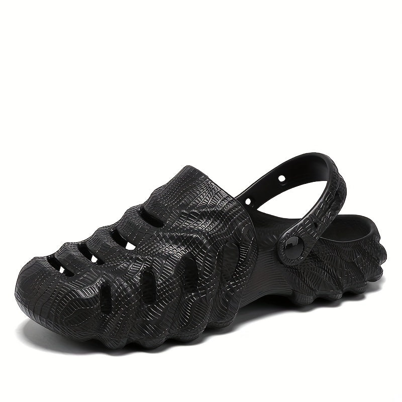 Men's Lightweight Slip-On Platform Clogs - Outdoor Sandals