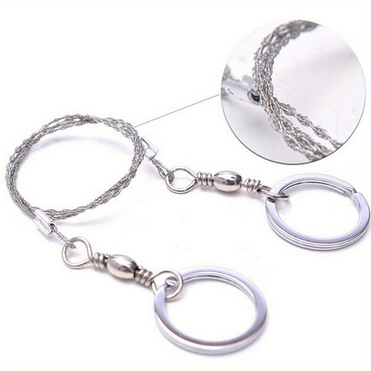 Emergency Survival Gear Steel Wire Saw for Camping Hiking Climbing