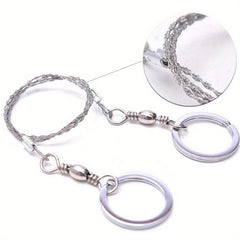 Emergency Survival Gear Steel Wire Saw for Camping Hiking Climbing