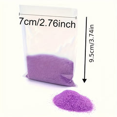 Magic Waterproof Sand Toy Portable Bag Sensory Play Non Toxic Pink Yellow