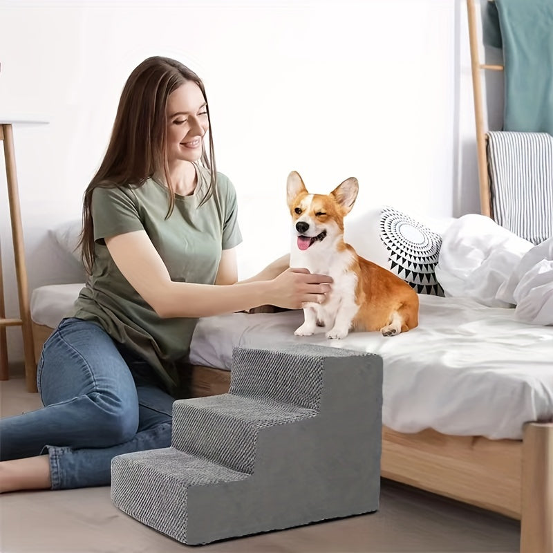 Pet Climbing Ladder Dog Stairs For High Beds And Couch