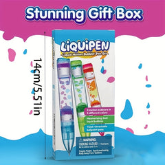 Liquid Motion Bubbler Pens Sensory Toy 3 Pcs Stress Relief CoolToys