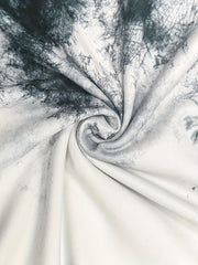  Tie Dye Long Sleeve Casual Dress