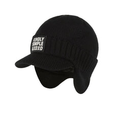 Winter Ear Cap Set With Velvet And Insulation