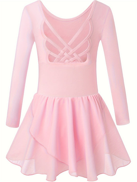 95 Cotton Sweet Girls Crisscross Back Ballet Leotard