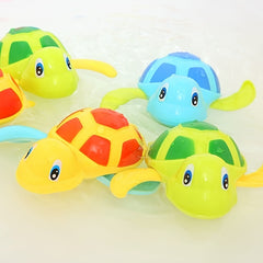 Turtle Wind Up Water Play Set for Kids Bath Time