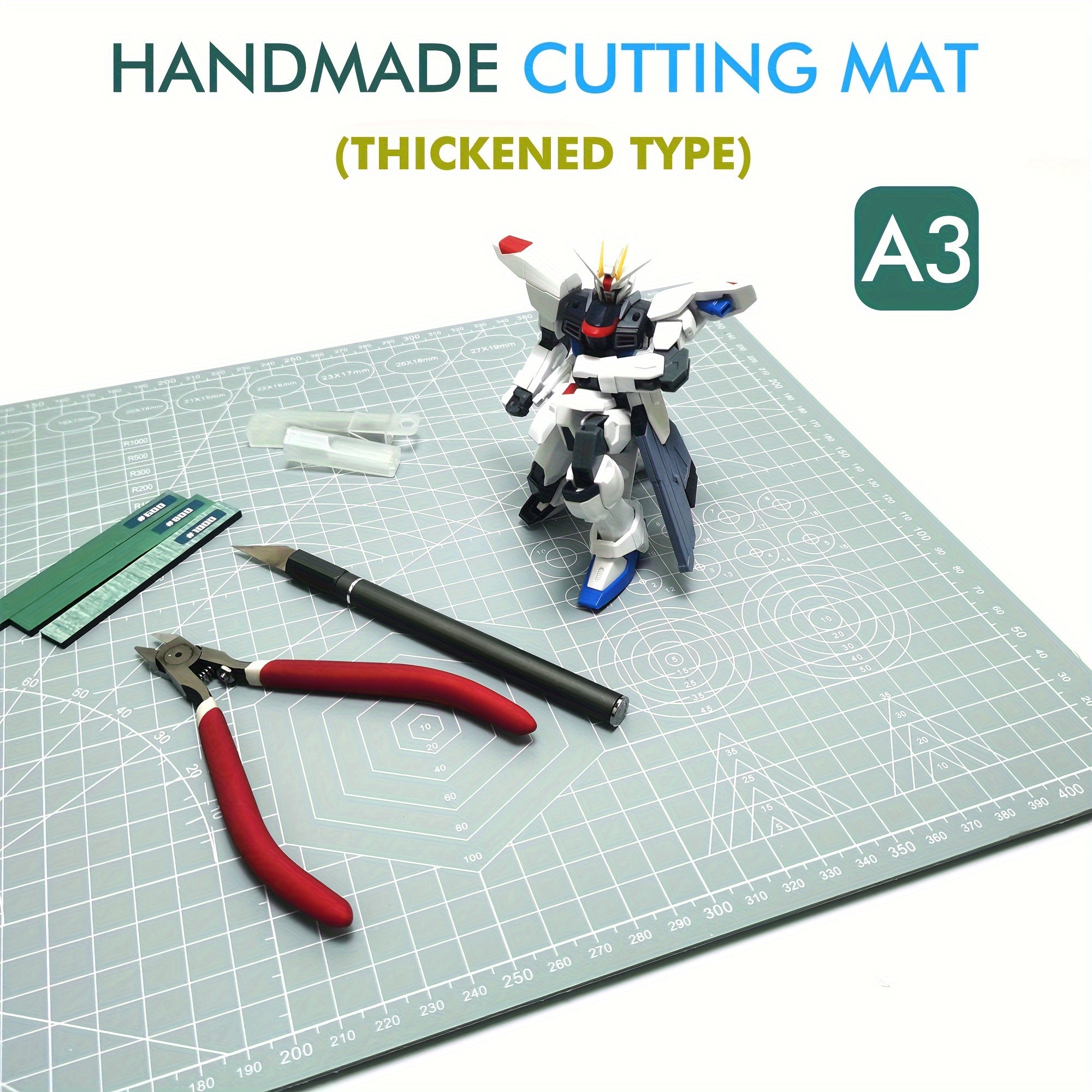 Thickened A3 Size Cutting Mat PVC Desktop Protective M