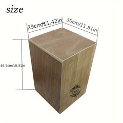 Birch Professional Box Drums Hand Clapping Adult Cajun Drums
