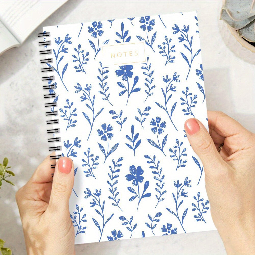 Flower Spiral Notebook 1pc Journal School & Office Supplies Gift