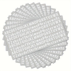 208pcs Mini Waterproof Letter Stickers DIY Decoration