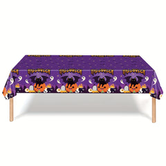 Waterproof Halloween Party Tablecloth 108in 54in