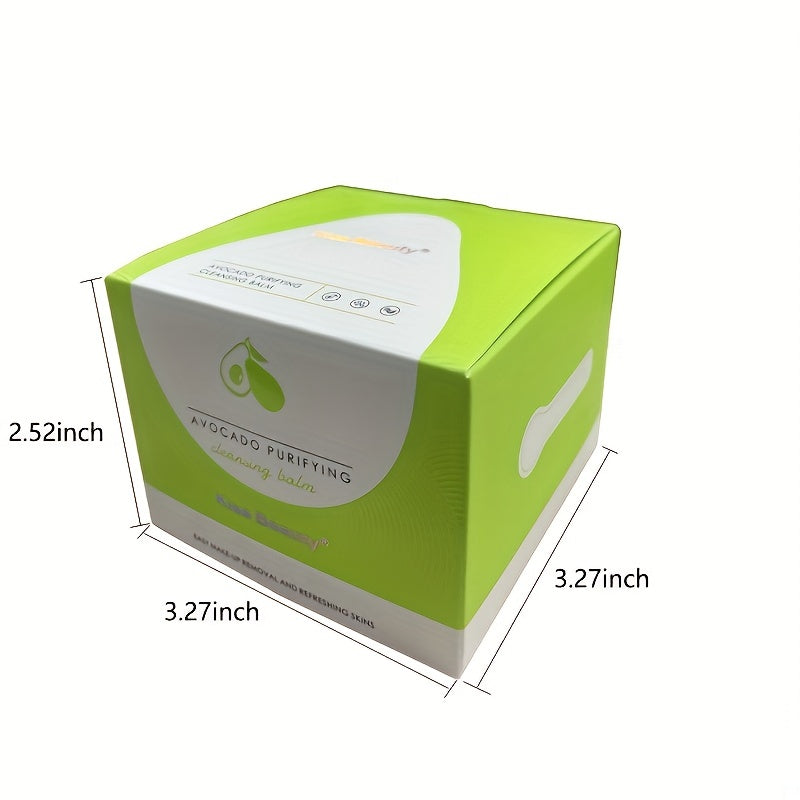 Gentle Avocado Makeup Remover Balm with Scoop