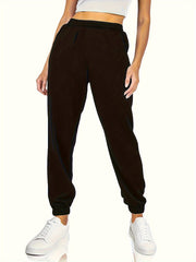 High Rise Joggers Medium Stretch