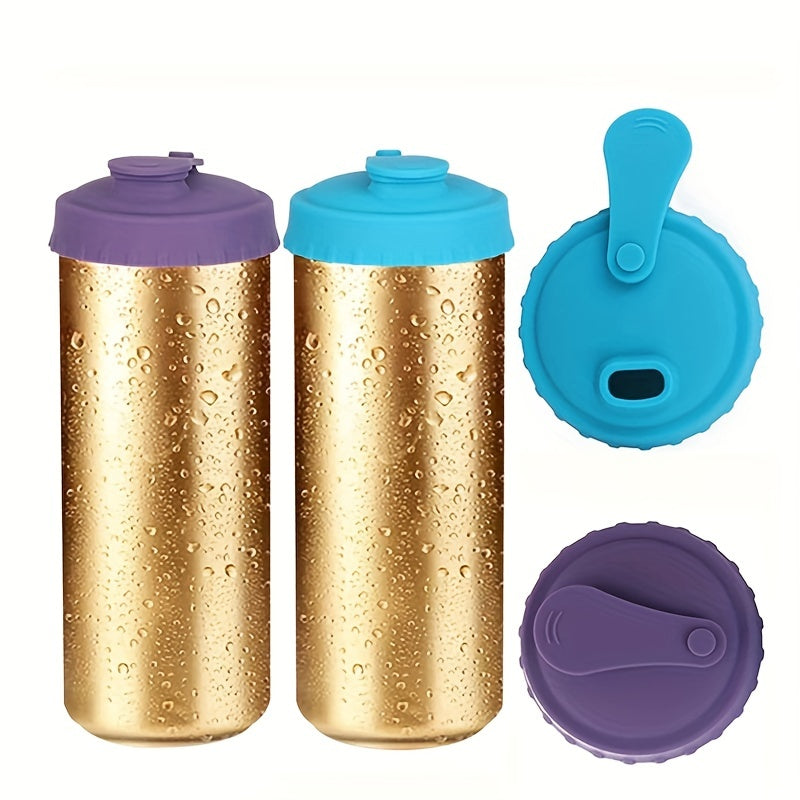 Leakproof Silicone Drink Can Caps Beer Bottle Cap Soda Cap