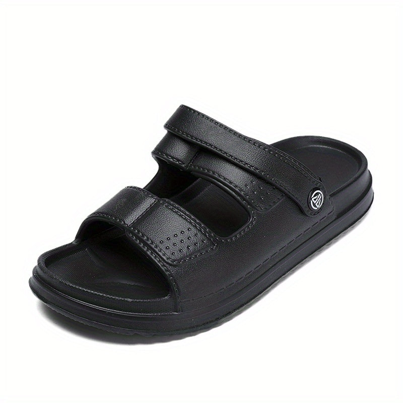 Men's Non Slip Platform Slides Comfortable Cloud Slides