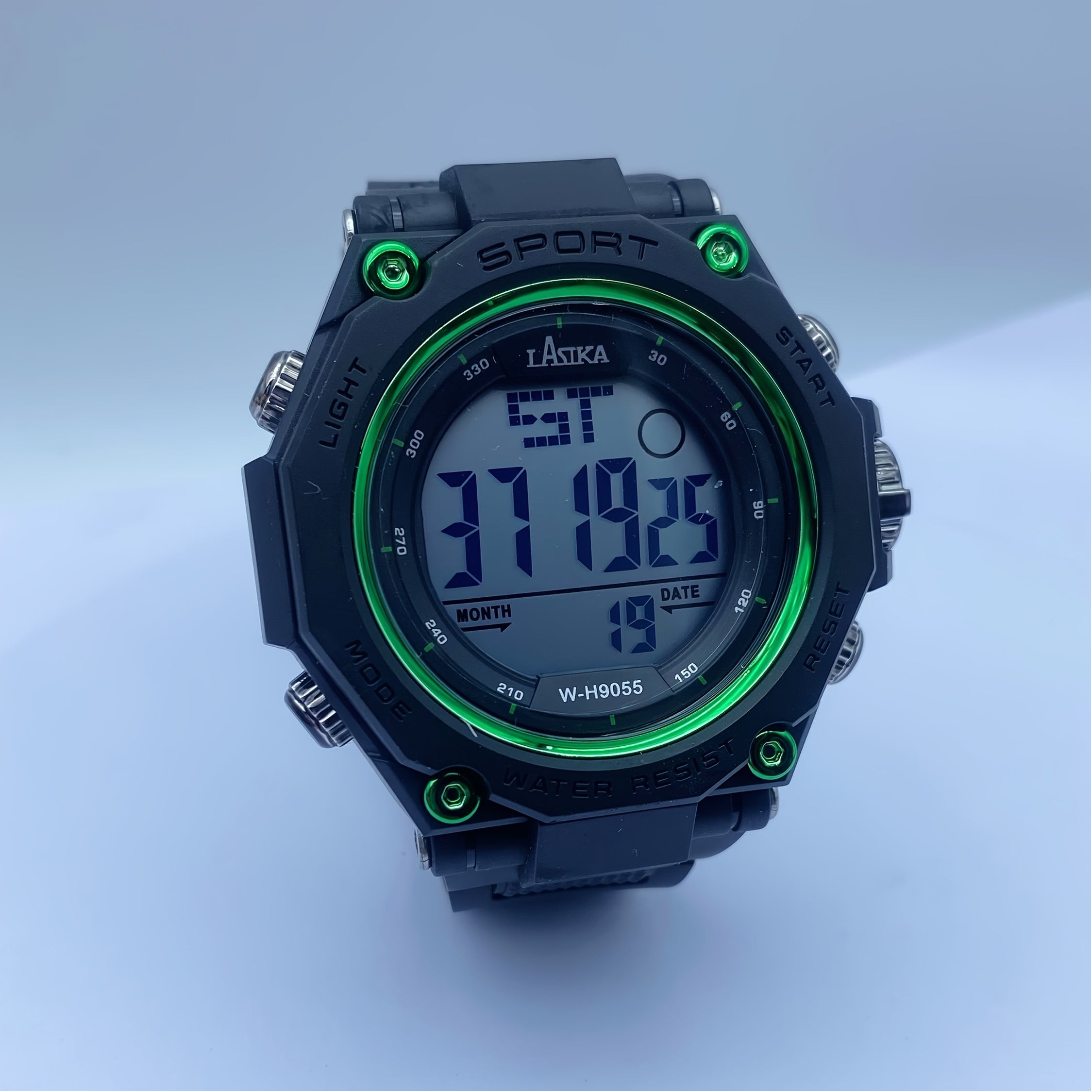 Youth Waterproof Timer & Alarm Watch, Luminous Display, Stylish Design