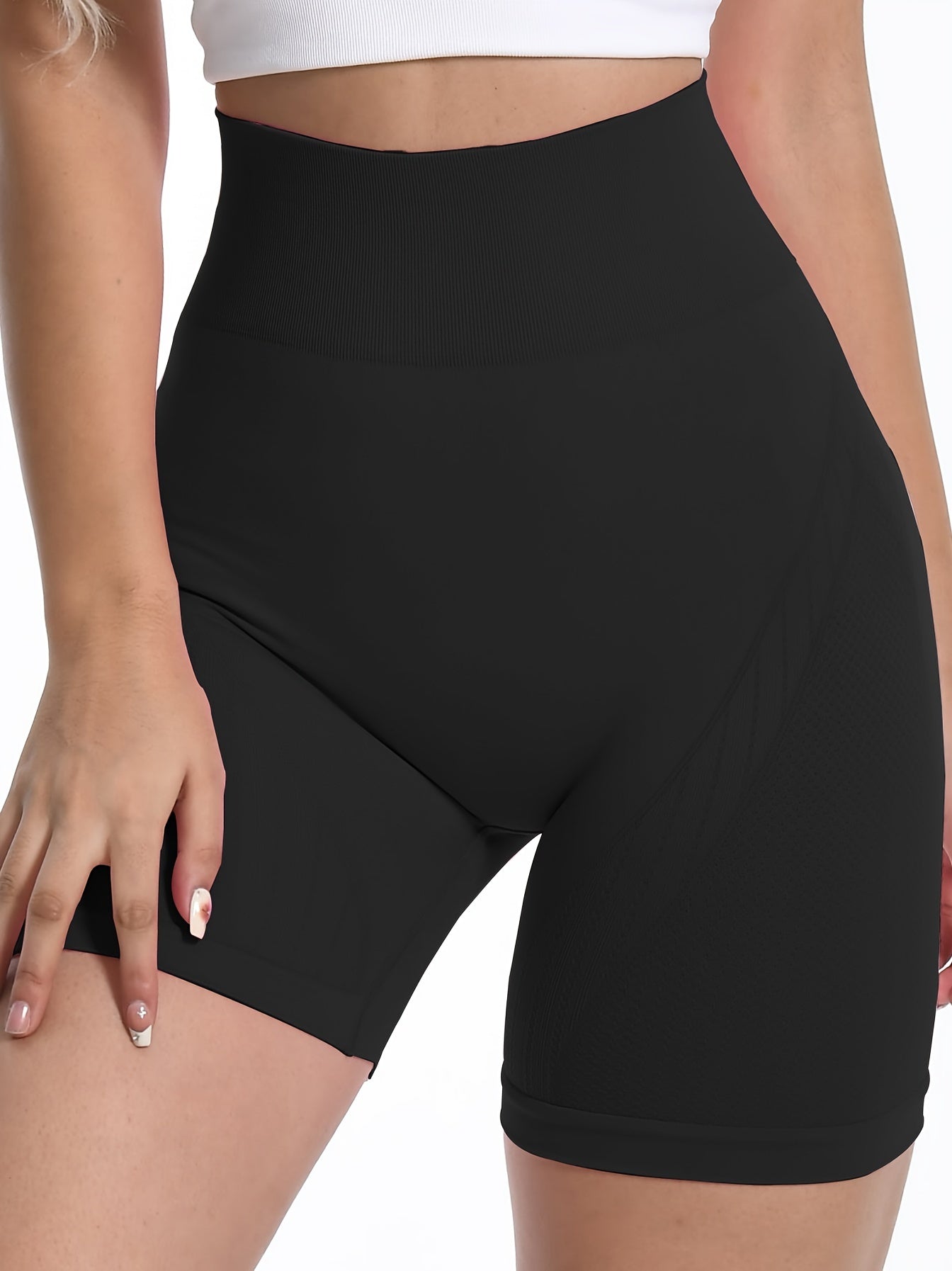 Seamless Peach Butt Yoga Sports Shorts Women