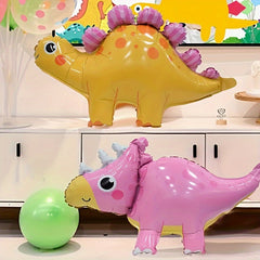 2pcs Dinosaur Aluminum Film Balloon Party Decoration Scene Layout Christmas