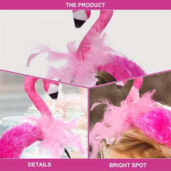 Flamingo Headband for Birthday Party