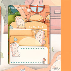 Cartoon Manga Stickers 90 Sheets in 3 Sizes - Office, Learning, Students, Prizes