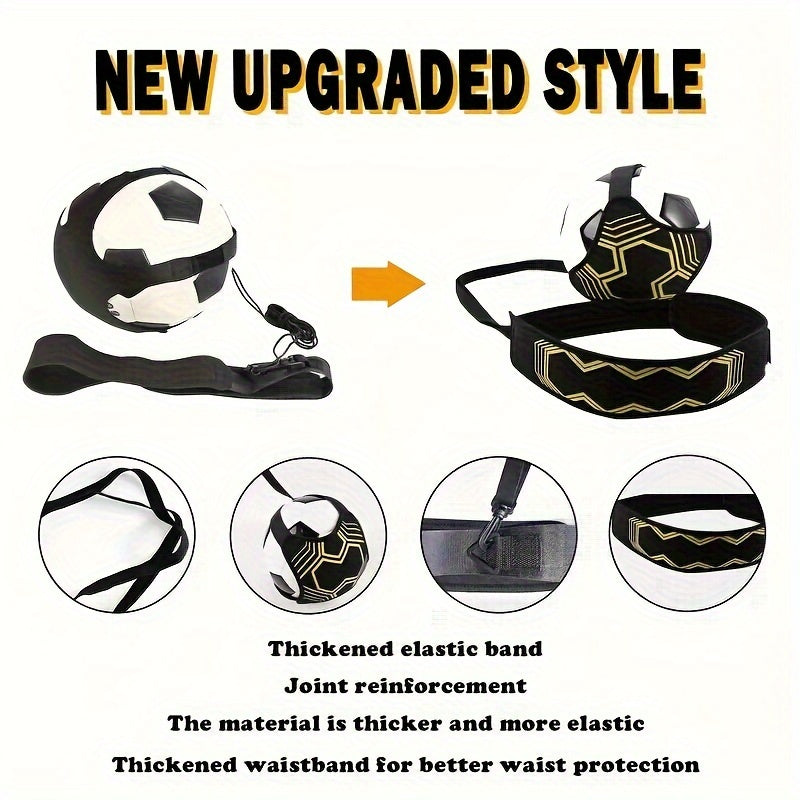 Adjustable Football Training Strap With Disc Cones