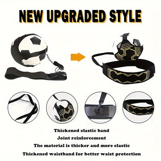 Adjustable Football Training Strap With Disc Cones
