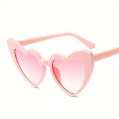 Heart Sunglasses For Women Men Gradient Glasses Beach Party Club UV400