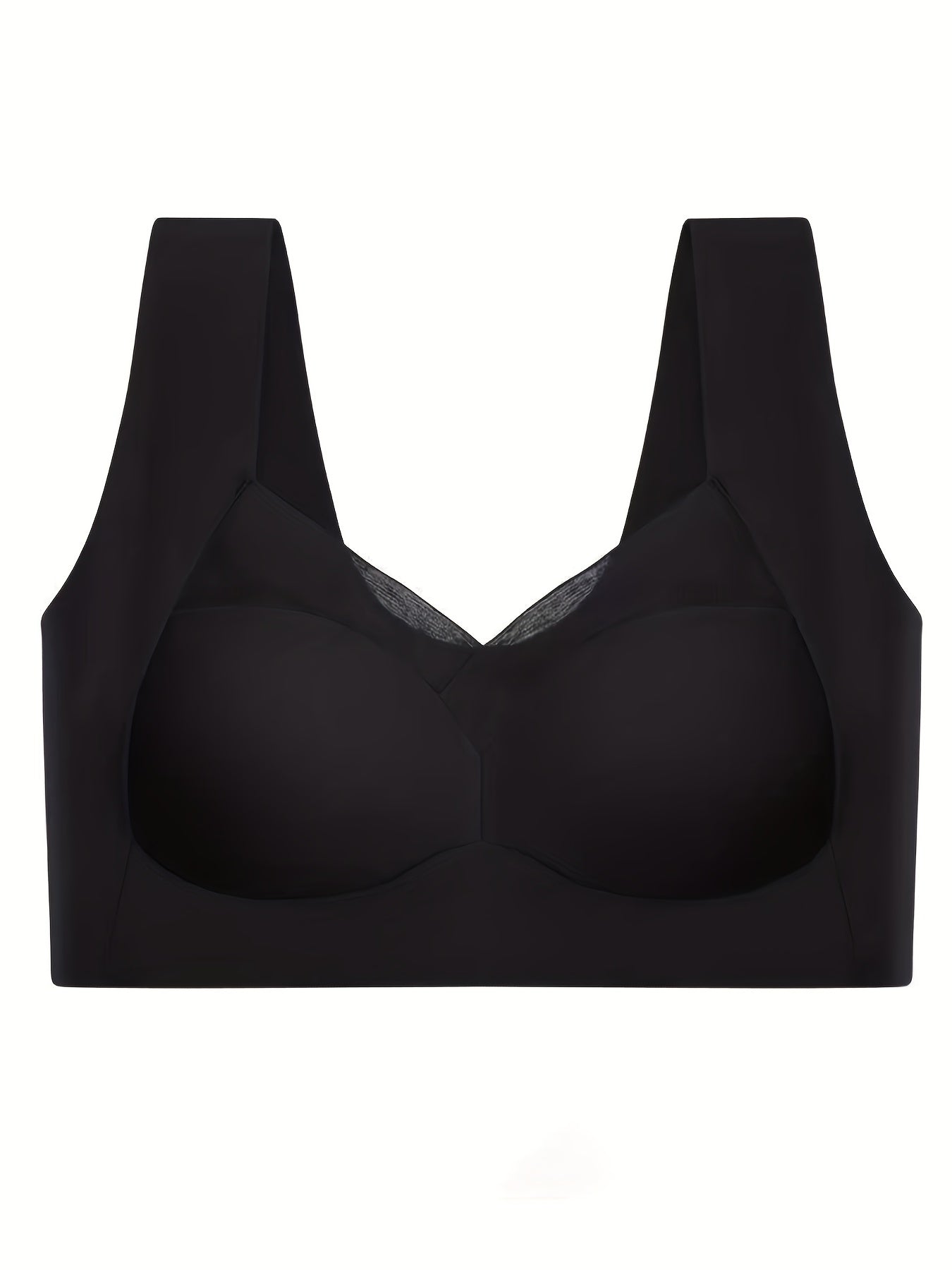 Breathable Mesh Wireless Bra Full Coverage Lingerie