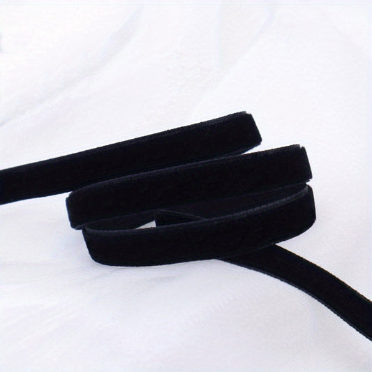 5 Yards Velvet Ribbon Lace Craft Ribbon for Christmas Decoration
