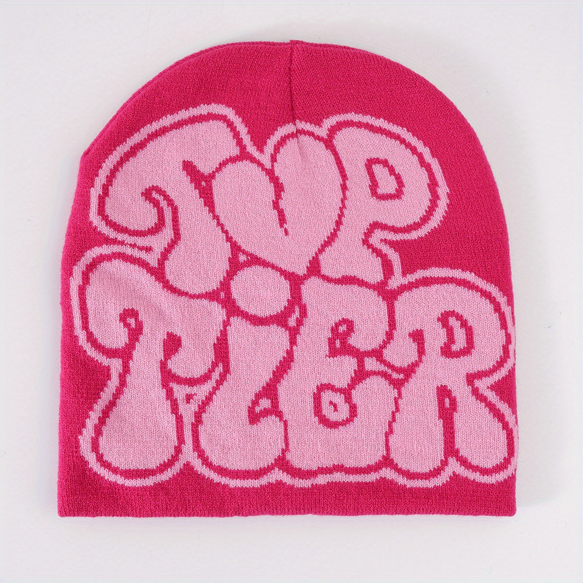 Y2K Knitted Beanie Hat for Men and Women