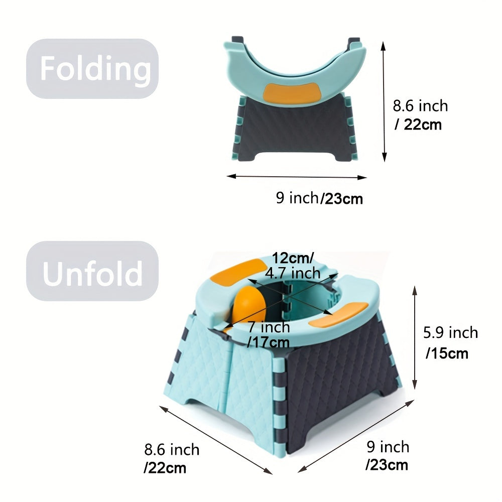 Kids Travel Potty Portable Training Seat Toddler Foldable Toilet Seat Baby Potty