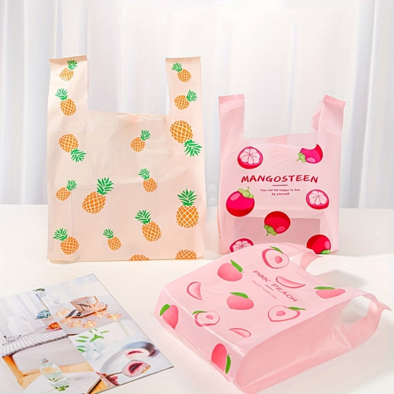 50pcs Plastic Bulk Shopping Bags 19 X 35