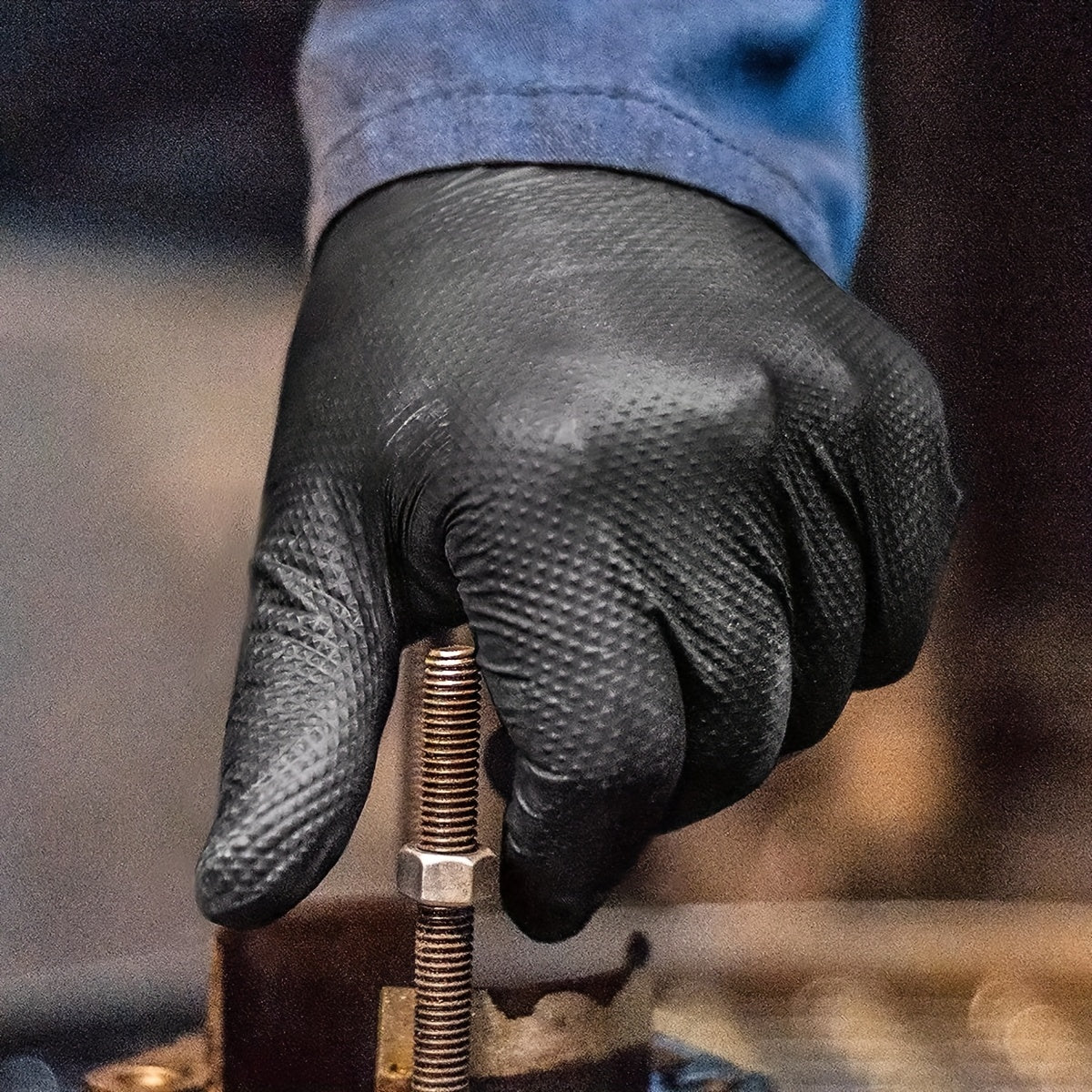 Thickened Disposable Gloves for Repairing Car Machinery - 1 Pair