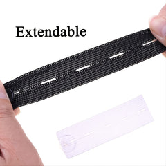 Men's Adjustable Elastic Extenders Linen Waistband