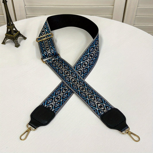 Vintage Pattern Bag Strap Lightweight Adjustable Shoulder Bag Travel Accessories