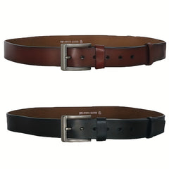 Men's Leather Belt Pin Buckle Casual Jeans Pants Waist Strap High Belt