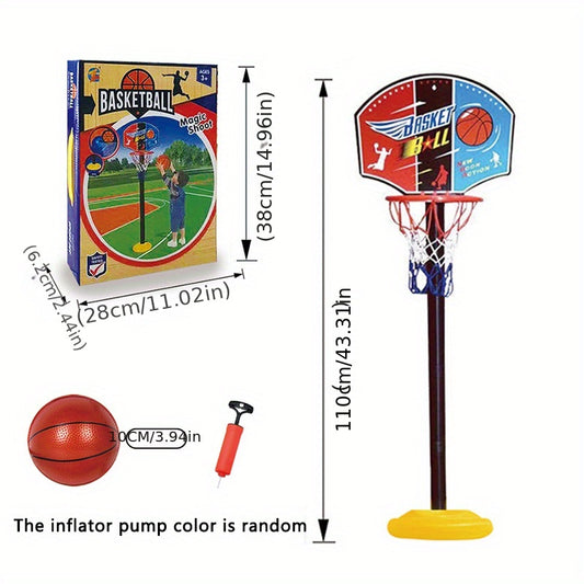 Kids Basketball Hoop Adjustable Height 67-109 Children's Toy Basketball Hoop