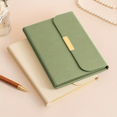 A5 100Sheets 200Pages PU Leather Business Notebook