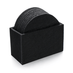 8 Drink Coasters Cup Mat With Holder Non slip Anti scalding