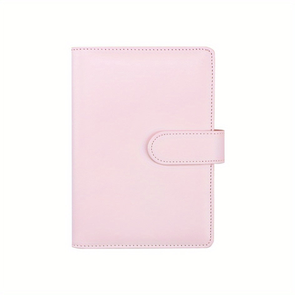Stylish A6 PU Leather Macaroon Planner Binder - 6 Hole - Magnetic Clasp