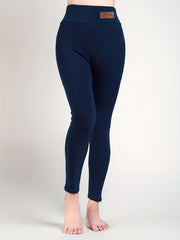 Fleece Warm Sports Leggings High Waist Yoga Tight Pants Women's Activewear