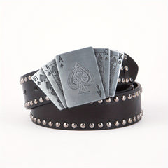 Rock Style Men's Belt Rivet Punk Style Belt
