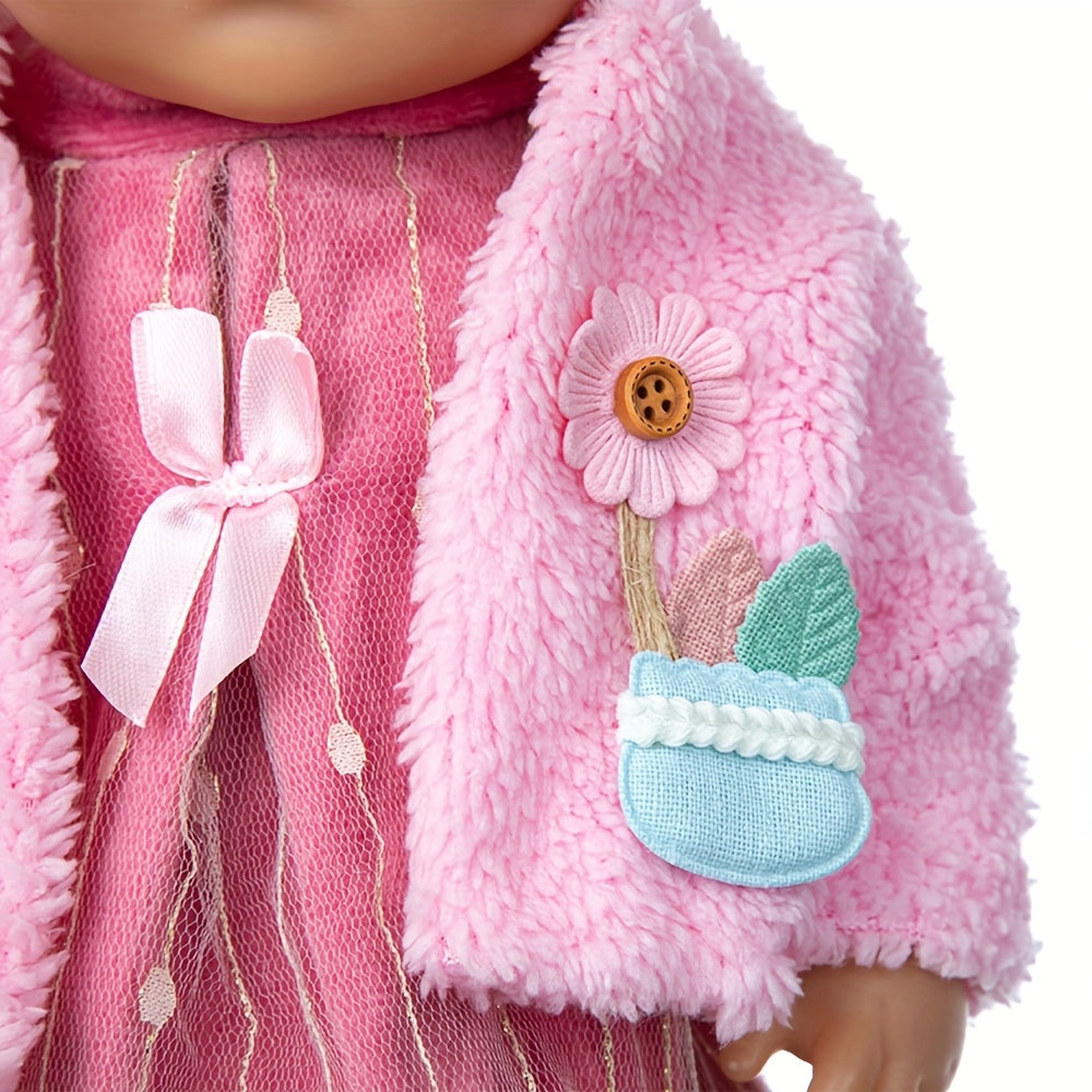 Pink Doll Clothes Set for 17 Inch Dolls
