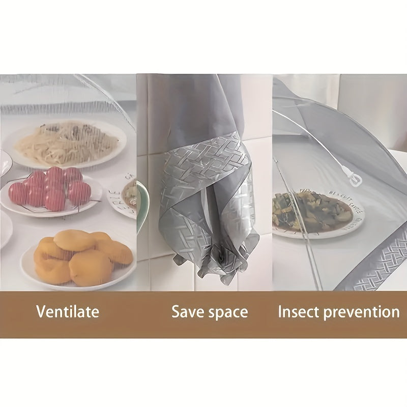 1pc Vegetable Cover Foldable Dining Table Cover Food Cover Household