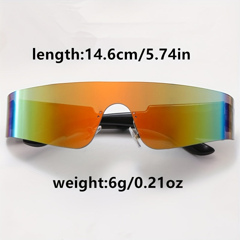 UV400 Frameless Sports Travel Sunglasses 100 UV Protection