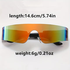 UV400 Frameless Sports Travel Sunglasses 100 UV Protection