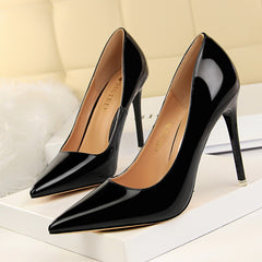 Women's Pointed Toe High Heels Stiletto Slip On Pumps