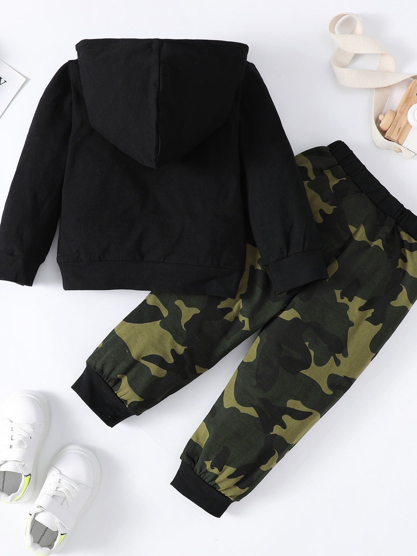 Boys Hoodie & Sweatpants Set Kids Casual Clothes